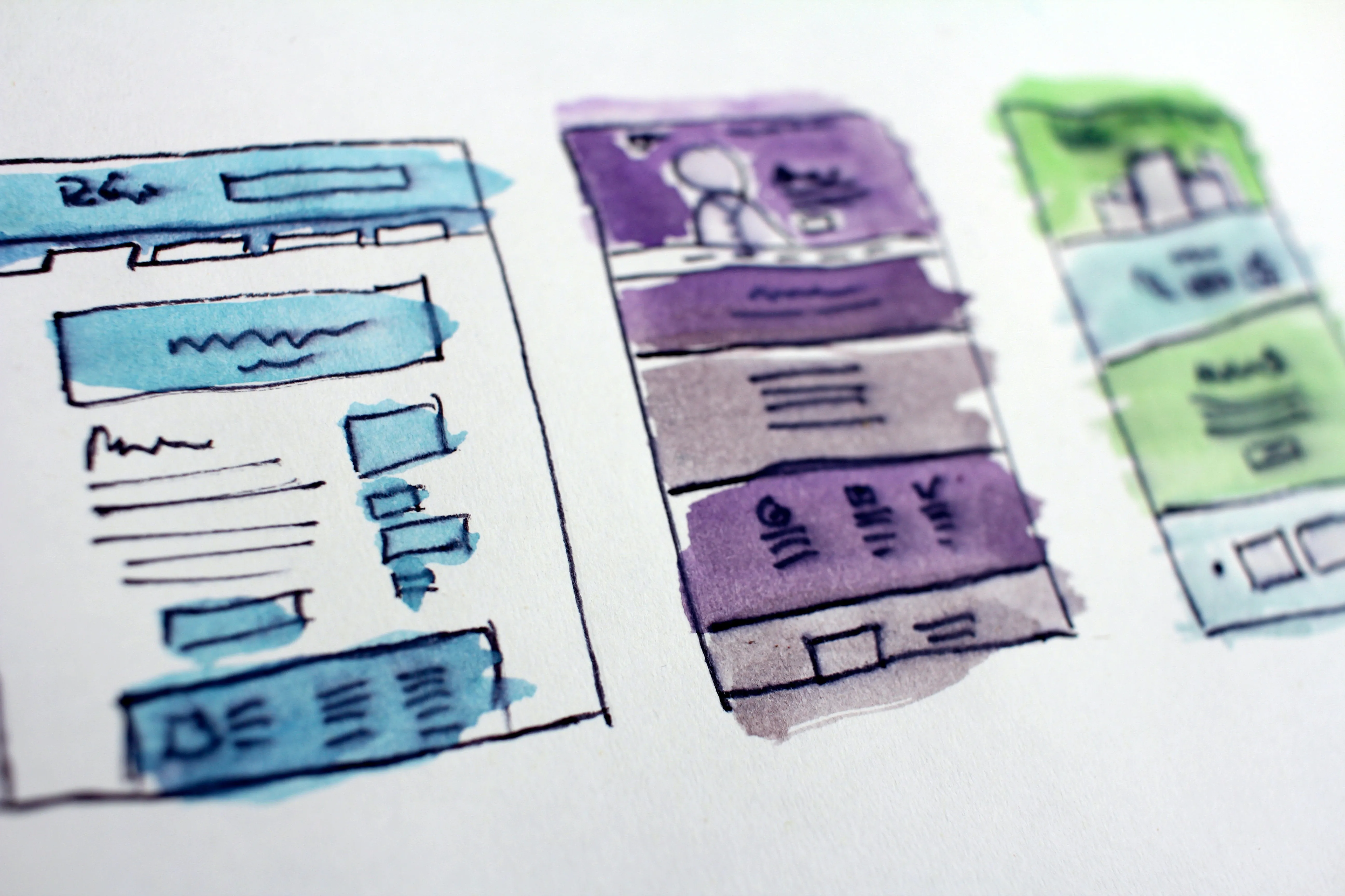 Photo: Website mock-ups