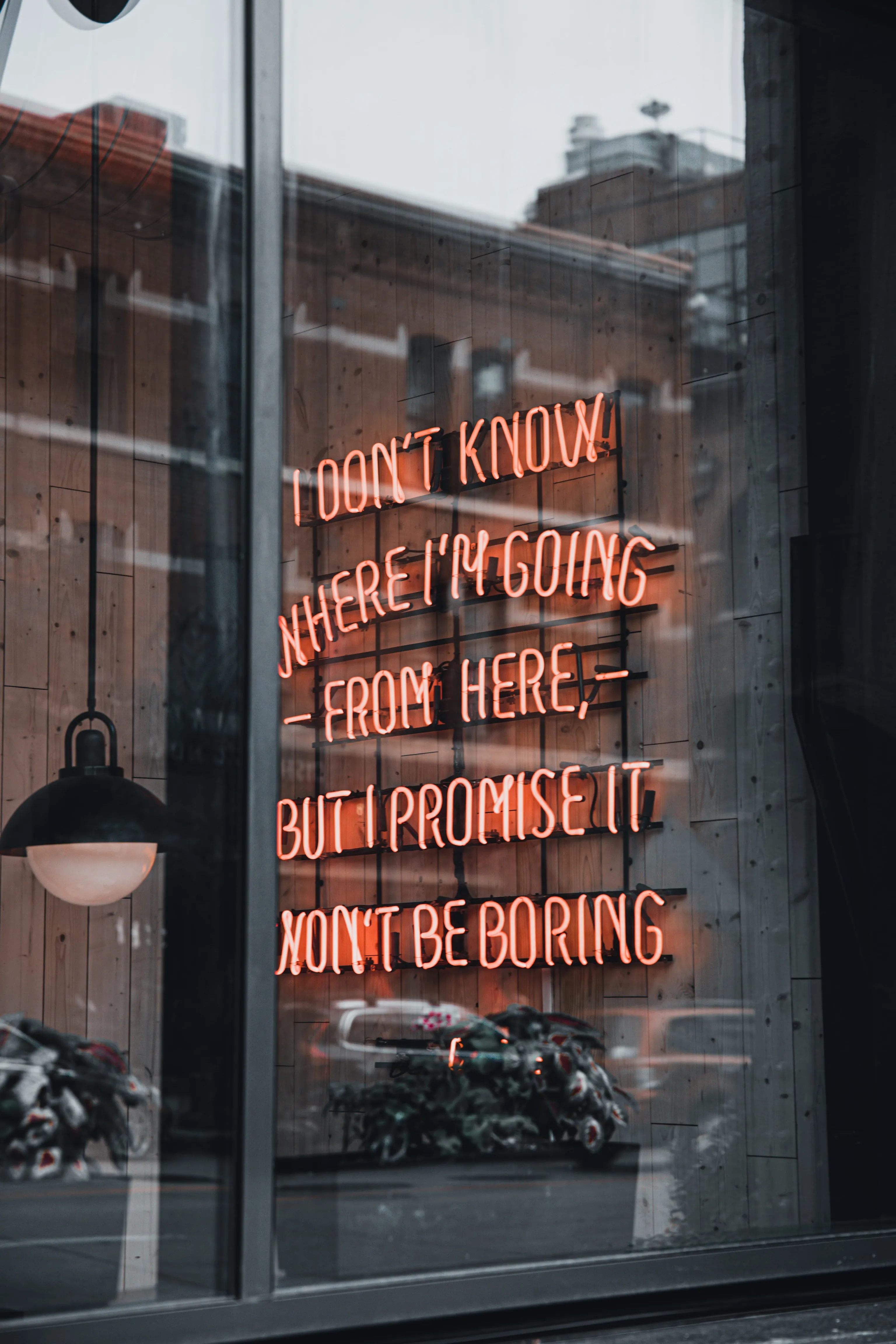 Photo: I don't know where I'm going, but I promise it won't be boring!